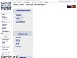 Sites similar to fallout2online.wikidot.com
