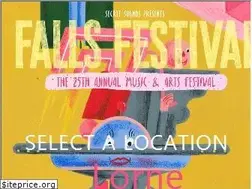Sites similar to fallsfestival.com