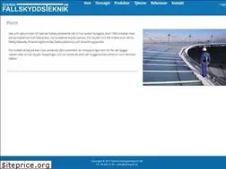 Sites similar to fallskydd.se