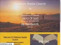 Sites similar to fallstownbaptist.org