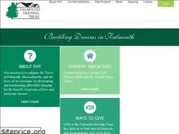 Sites similar to falmouthhousingtrust.org