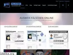 Sites similar to falscher-ausweis.de