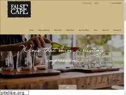 Sites similar to falsecapewines.com.au