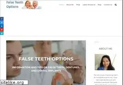 Sites similar to falseteethoptions.com