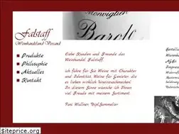 Sites similar to falstaff-weinhandel.de