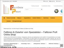 Sites similar to falttuerenprofi.de