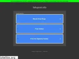 Sites similar to faltupost.info