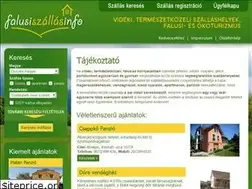 Sites similar to falusiszallasinfo.hu