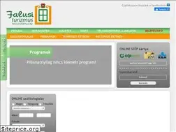 Sites similar to falusiturizmus.org