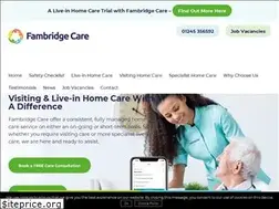 Sites similar to fambridgecare.co.uk