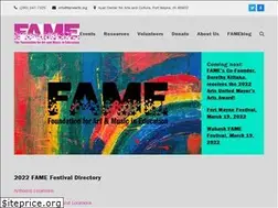 Sites similar to famearts.org
