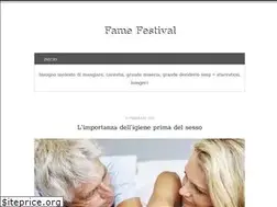 Sites similar to famefestival.it