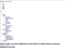 Sites similar to famelazarocardenas.com