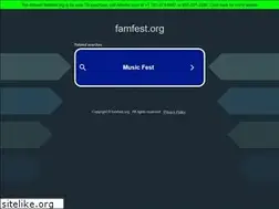 Sites similar to famfest.org