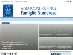 Sites similar to famiglienumerose.org
