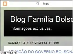 Sites similar to familiabolsonaro.blogspot.com