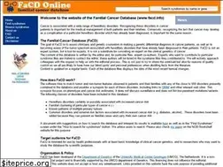 Sites similar to familialcancerdatabase.nl