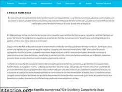 Sites similar to familianumerosa.me