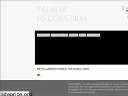 Sites similar to familiarecomenda.blogspot.com