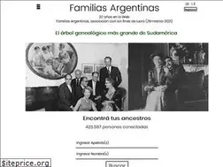 Sites similar to familias-argentinas.com.ar