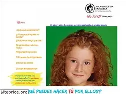 Sites similar to familiasacogedoras.es