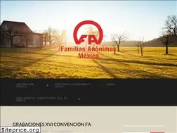 Sites similar to familiasanonimas.org