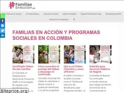 Sites similar to familiasenaccion.co