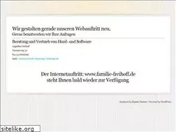 Sites similar to familie-freihoff.de