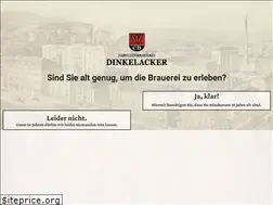 Sites similar to familienbrauerei-dinkelacker.de