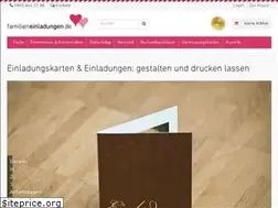 Sites similar to familieneinladungen.de