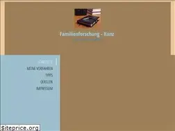 Sites similar to familienforschung-kunz.de