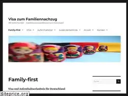 Sites similar to familiennachzug-visum.de