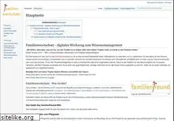 Sites similar to familienwortschatz.de