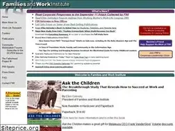 Sites similar to familiesandworkinst.org