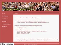 Sites similar to famille-madore.fr