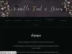Sites similar to familletoutadire.com