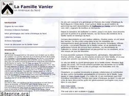 Sites similar to famillevanier.ca