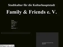 Sites similar to family-and-friends-ev.de