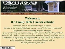 Sites similar to family-bible-church.org