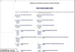 Sites similar to family-crests.org