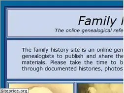 Sites similar to family-history.com