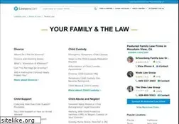 Sites similar to family-law.lawyers.com