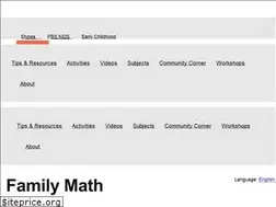 Sites similar to family-math.com
