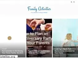 Sites similar to familyactivities.co