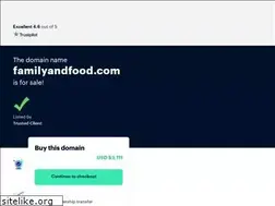 Sites similar to familyandfood.com