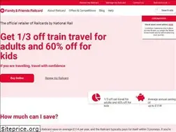 Sites similar to familyandfriends-railcard.co.uk
