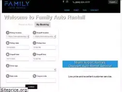 Sites similar to familyautorental.com