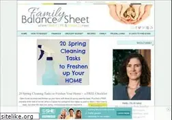 Sites similar to familybalancesheet.org