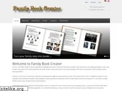 Sites similar to familybookcreator.com
