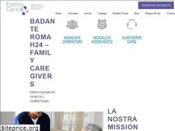 Sites similar to familycare-roma.it